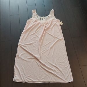 Classic Pink Chemise with Lightweight Comfort - Vintage